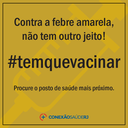  Câmara de Vereadores de Piraí reforça campanha "#temquevacinar"