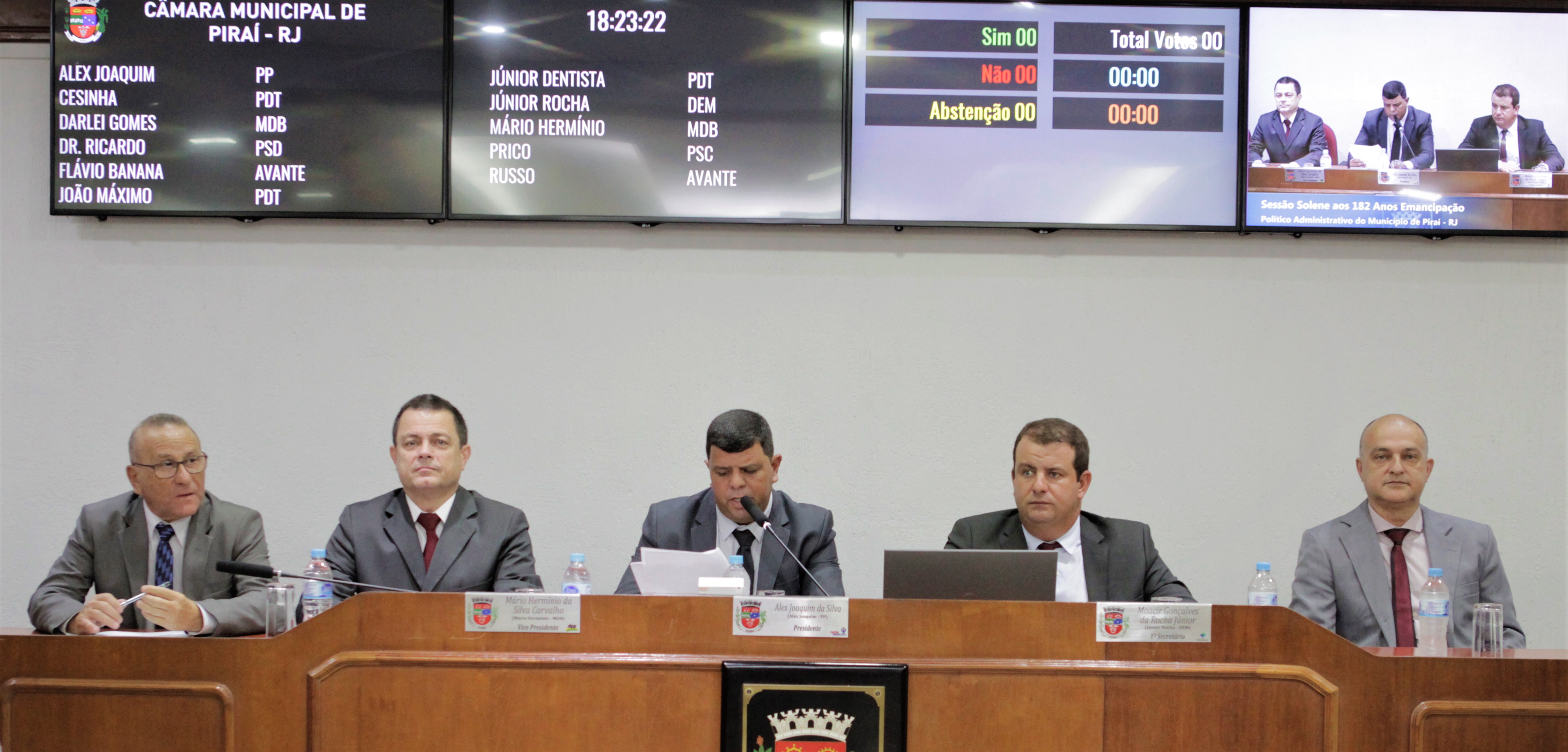 Câmara de Vereadores entrega Títulos de Cidadão Piraiense       