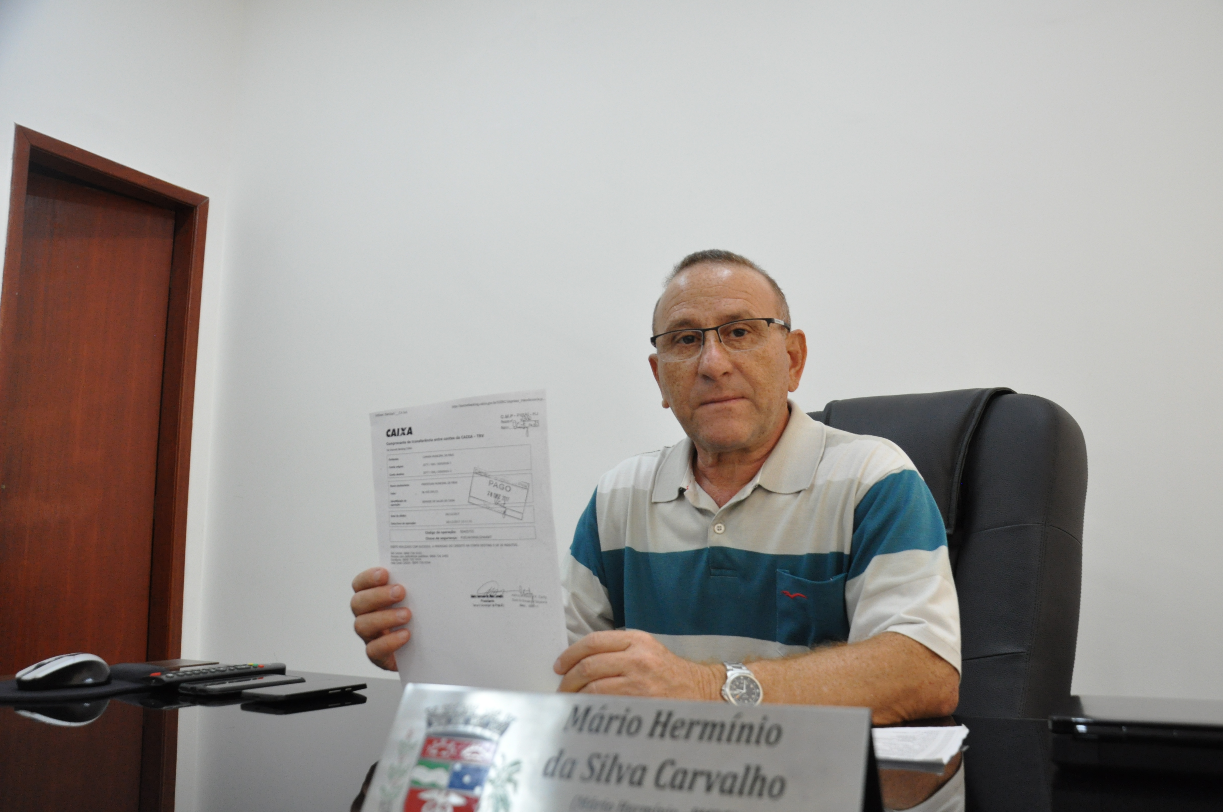 Câmara devolve R$ 405 mil à prefeitura de Piraí