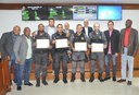 Câmara homenageia PMs com 'Moção de Aplausos'