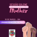 Câmara promove sessão solene em comemoração ao Dia Internacional da Mulher