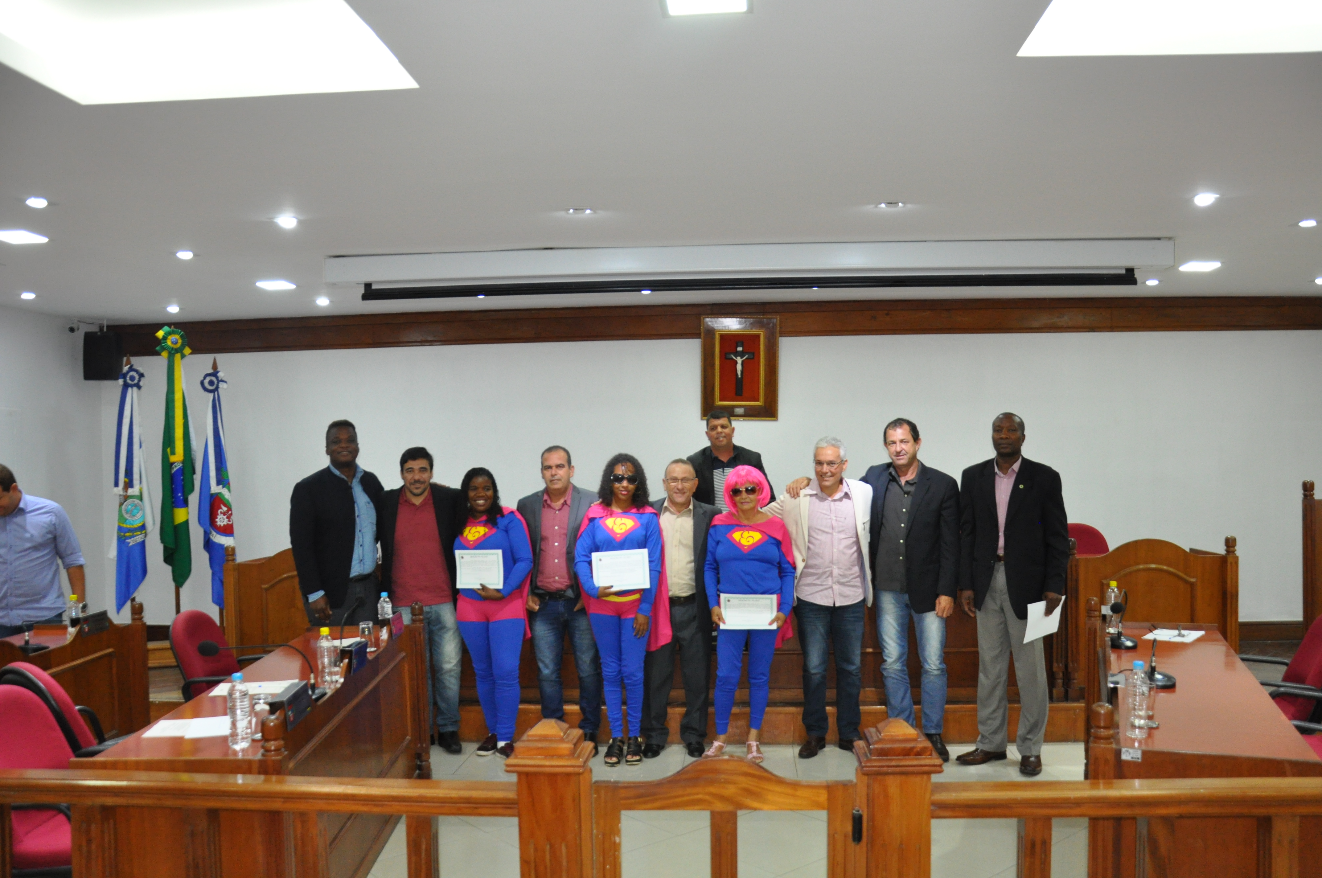 Câmara realiza homenagem aos participantes da Campanha "Mulher Maravilha"