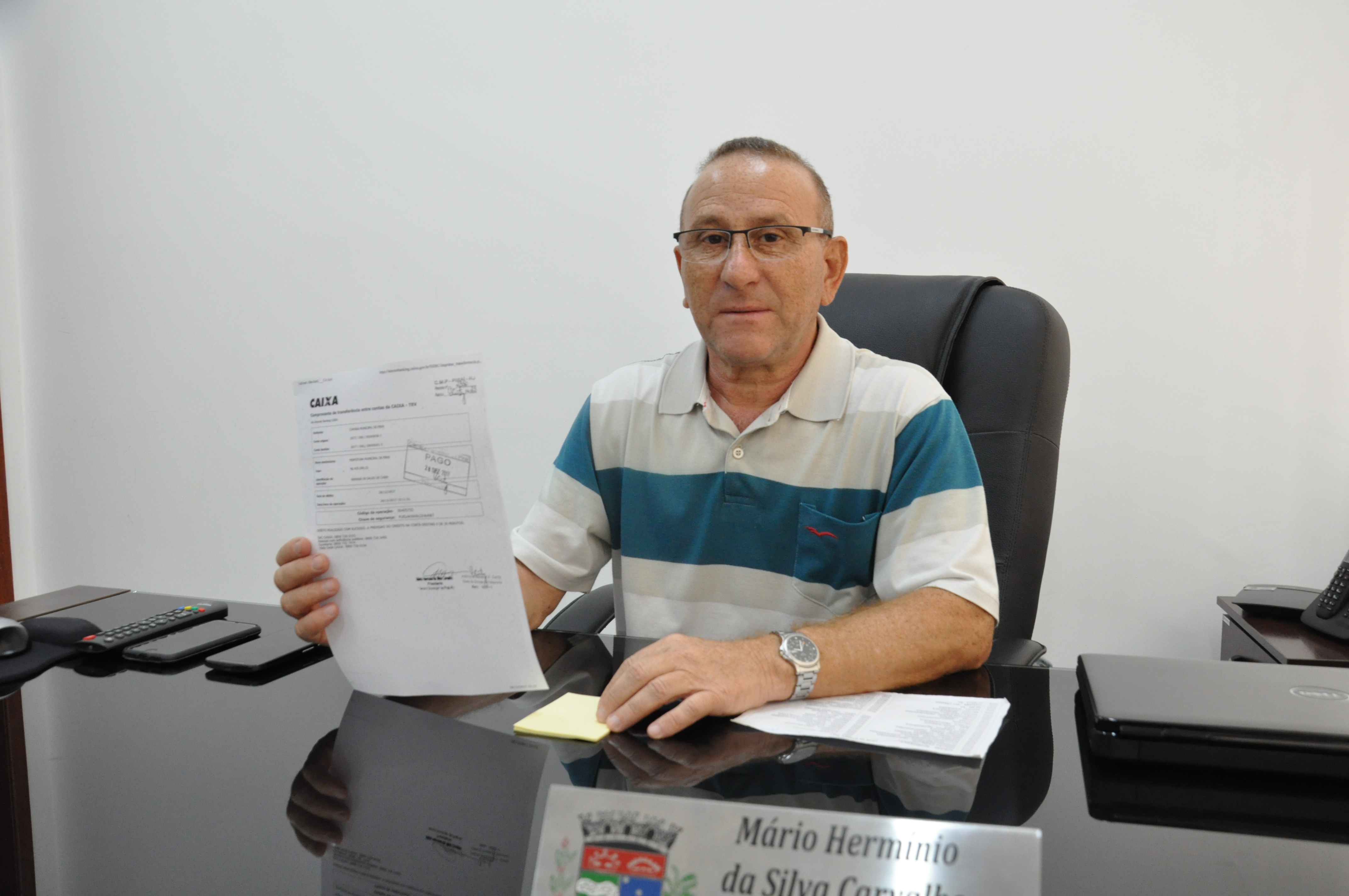  Câmara devolve R$ 405 mil à prefeitura de Piraí