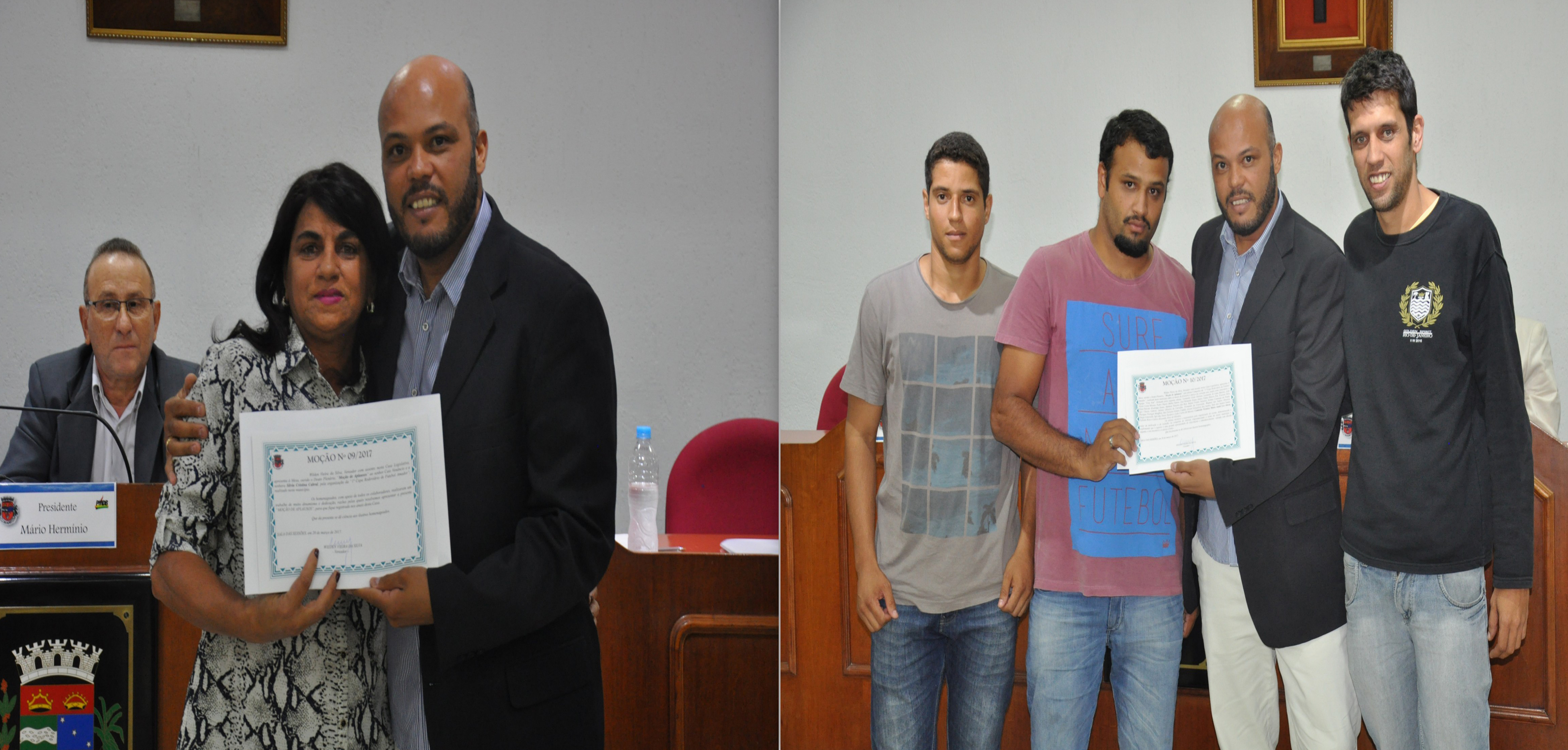 Entrega da Moção do dia 3 de abril