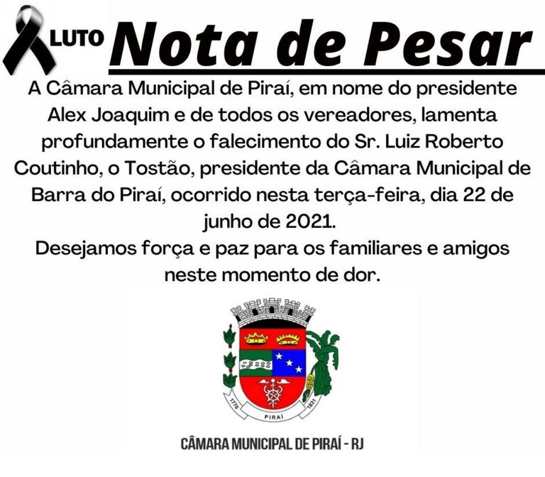 Nota de Pesar