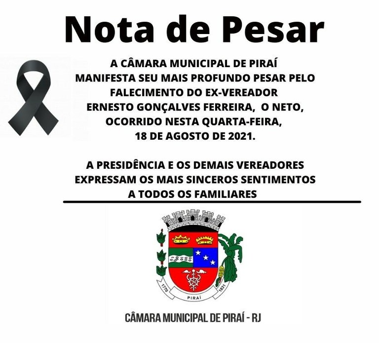 Nota de Pesar