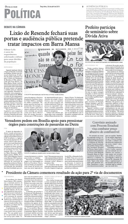 PARLAMENTO NA MÍDIA