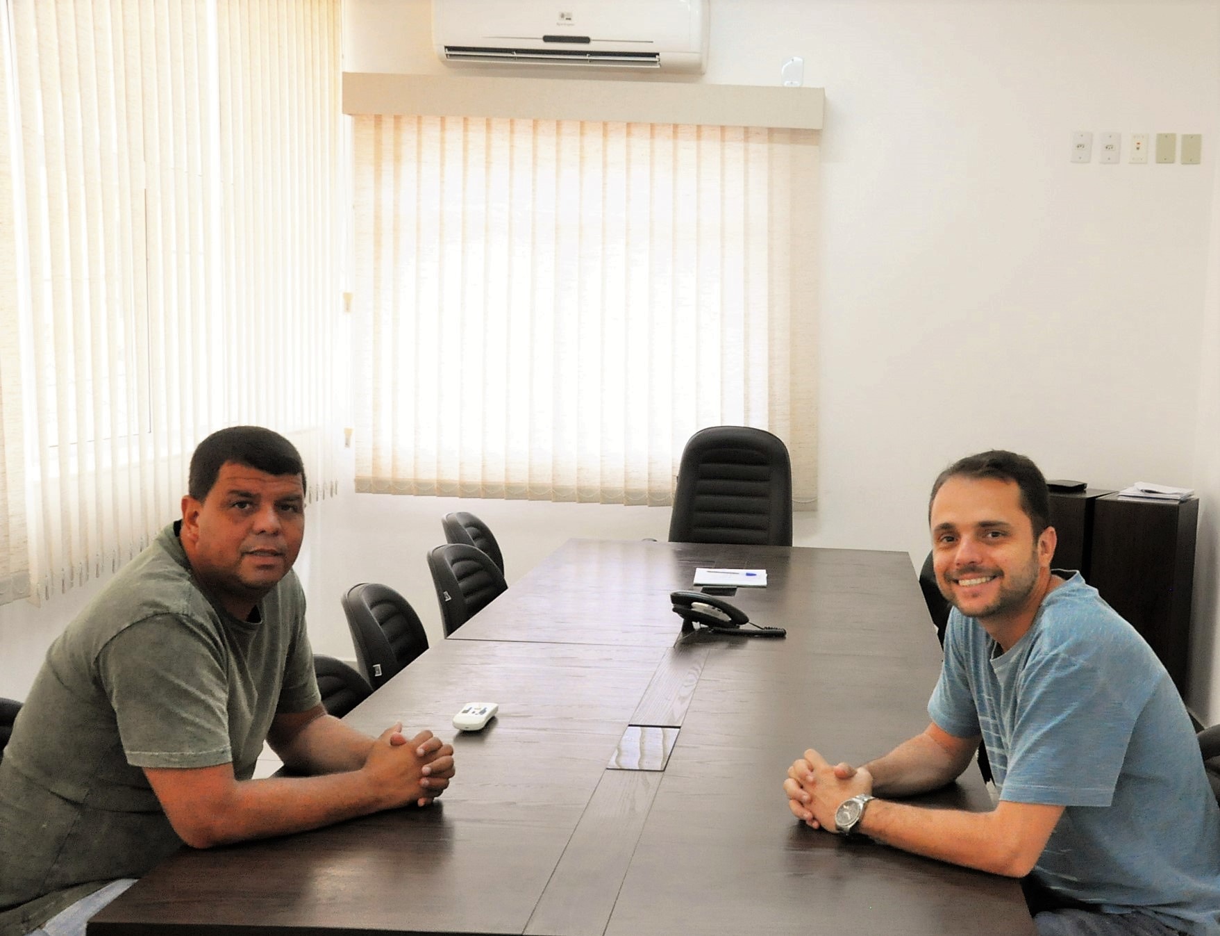 Política Regional:  Presidente da Câmara recebe visita do vice-prefeito de Paracambi
