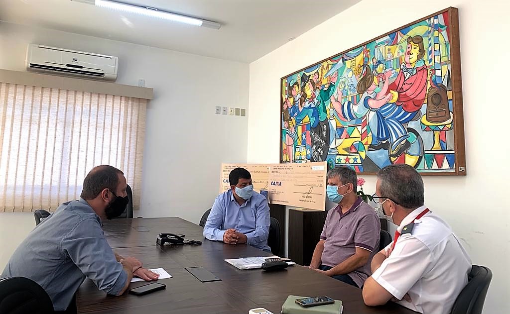 Presidente da Câmara recebe secretário de Transporte e representantes da Viação Cidade do Aço e debate melhorias no serviço oferecido aos usuários