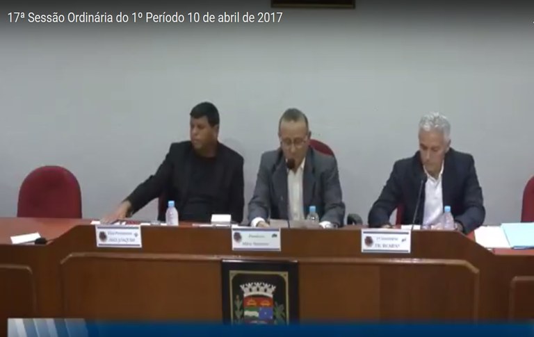 Sessão do dia 10 de abril de 2017