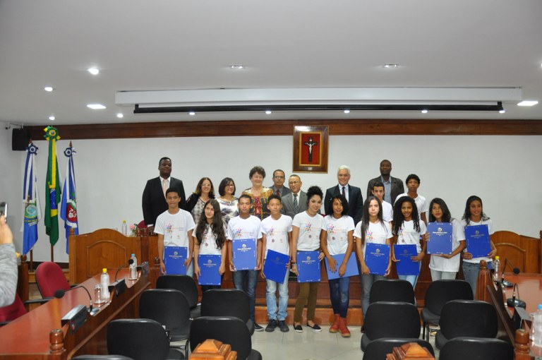 Solenidade de Posse do Prefeito, Vice Prefeito e Vereadores Mirins