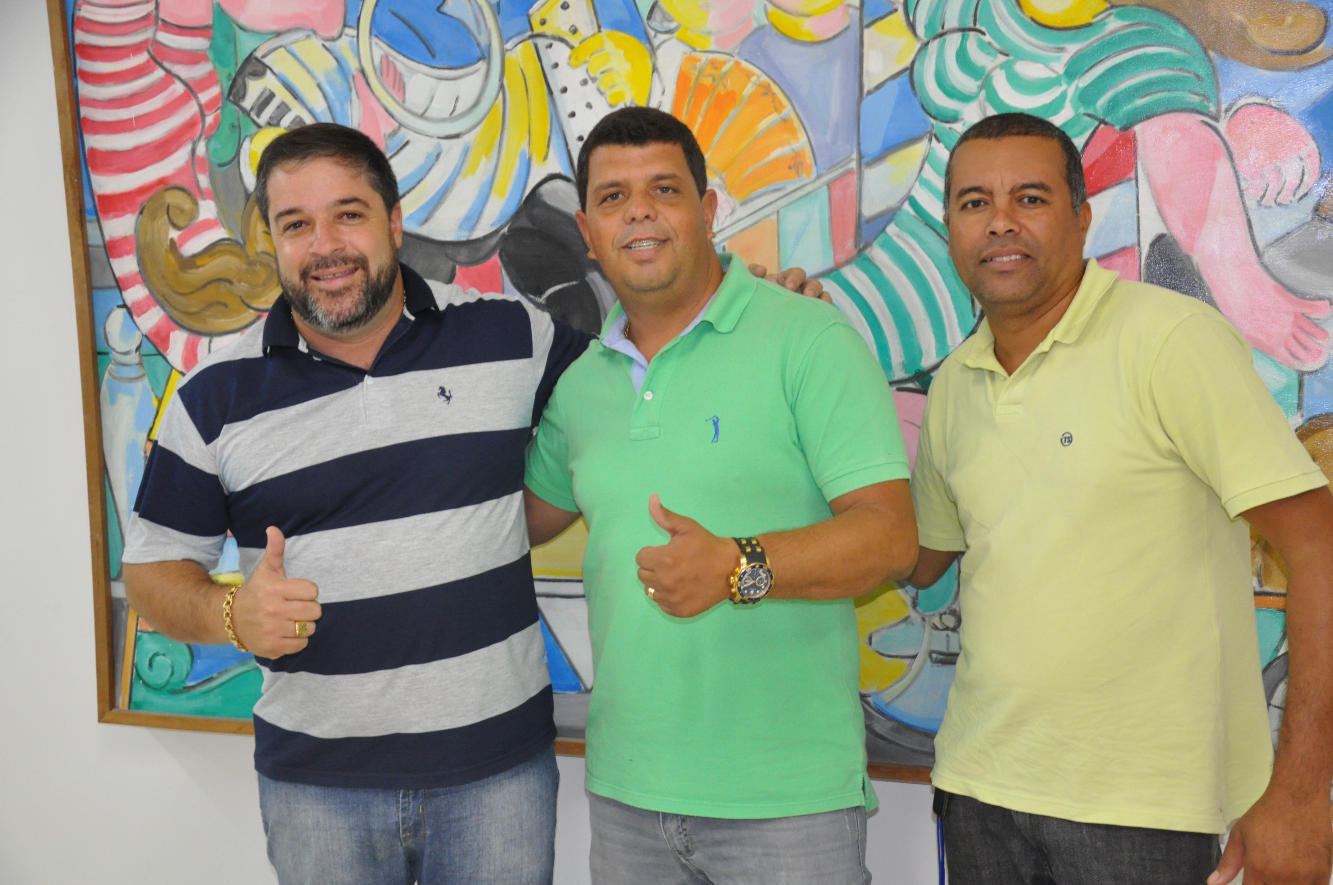 Vereador de Miguel Pereira visita a Câmara Municipal de Piraí.