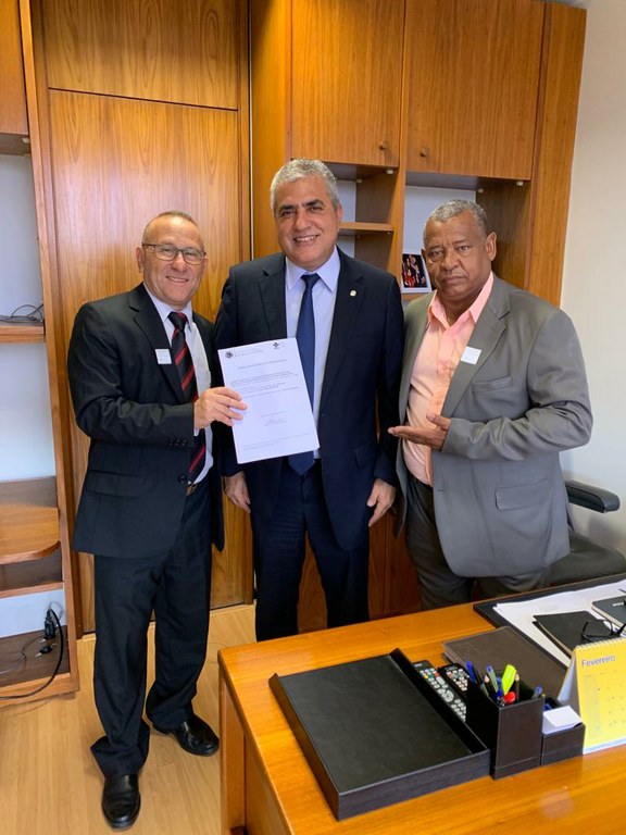 Vereadores Darlei e Mário Hermínio buscam emendas parlamentares em Brasília