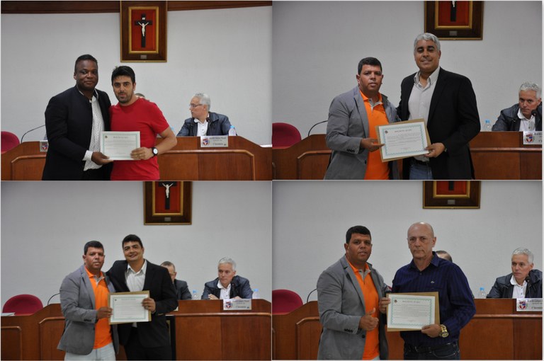Vereadores entregam Moções de Aplausos