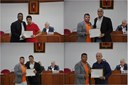 Vereadores entregam Moções de Aplausos