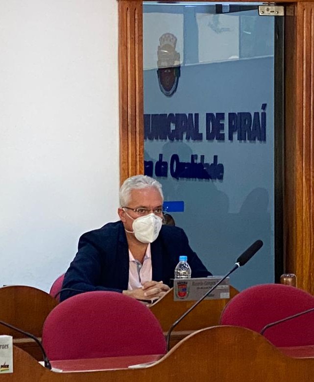 Vice-prefeito eleito, Dr. Ricardo Passos faz discurso de despedida da Câmara