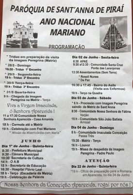 300 anos de Nossa Senhora