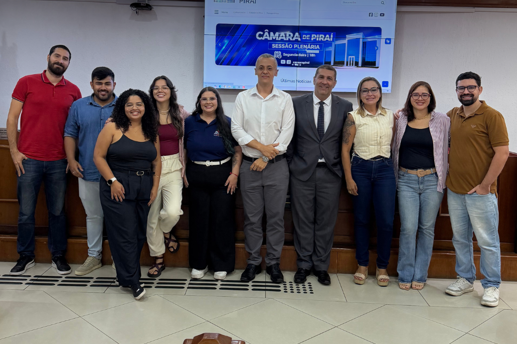 Câmara de Piraí recebe visita de representantes da Câmara de Paty do Alferes em um encontro marcado pela troca de experiências e boas práticas na gestão pública.