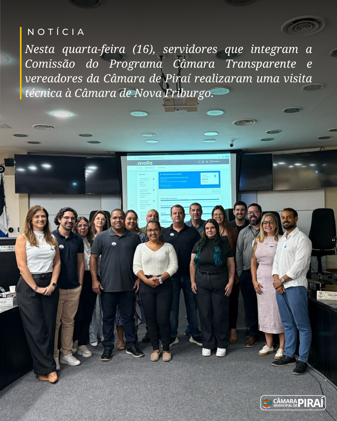 Visita Técnica à Câmara de Nova Friburgo