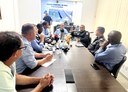 Em reunião com vereadores, comandante do 10º BPM anuncia aumento do efetivo no município de Piraí