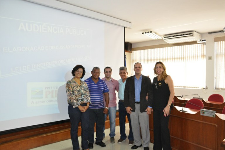 Secretaria de Fazenda promove Audiência Pública no Legislativo de Piraí 