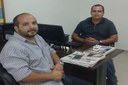 Vereador Flávio Banana reuniu com o Secretário de Transporte e Trânsito de Piraí